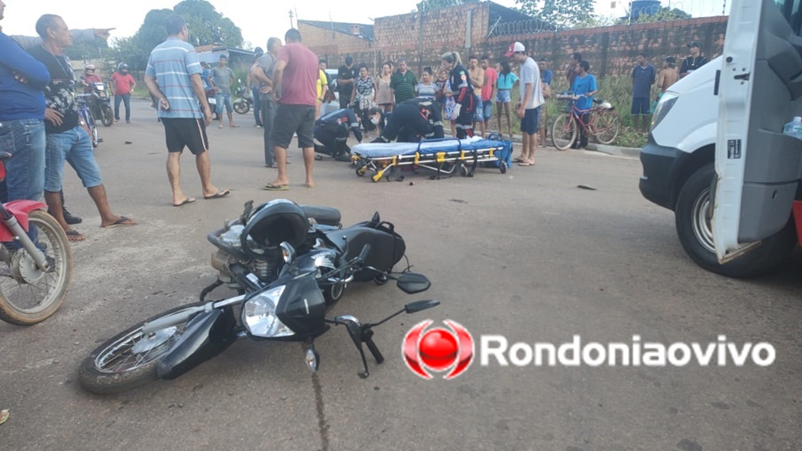 TRAUMATISMO CRANIANO: Motociclista fica em estado gravíssimo em acidente na capital