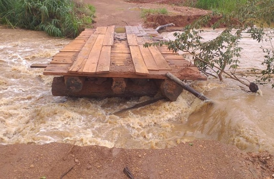 ÁGUA: Chuvas deixam rodovias de Rondônia interditadas em diversos pontos do Estado