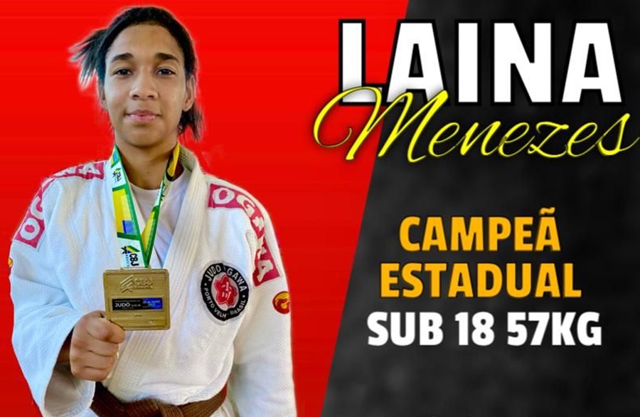 JUDÔ: Campeã Estadual Laina Menezes irá competir na Argentina