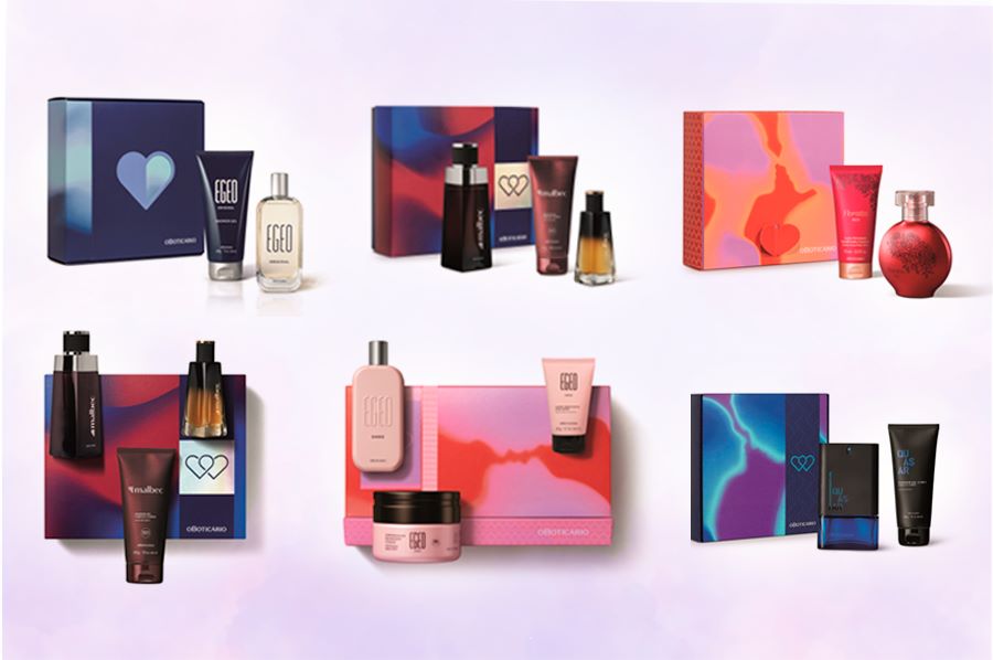 DIA DO AMOR: Boticário lança perfumaria e combinações exclusivas para presentear