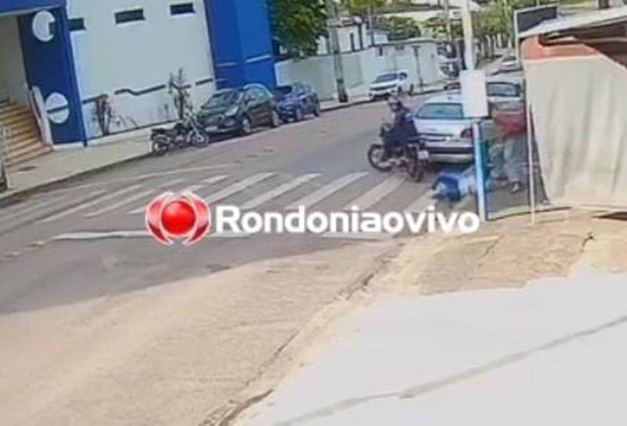 VÍDEO: Jovem é agredida e jogada ao chão durante roubo no Centro 