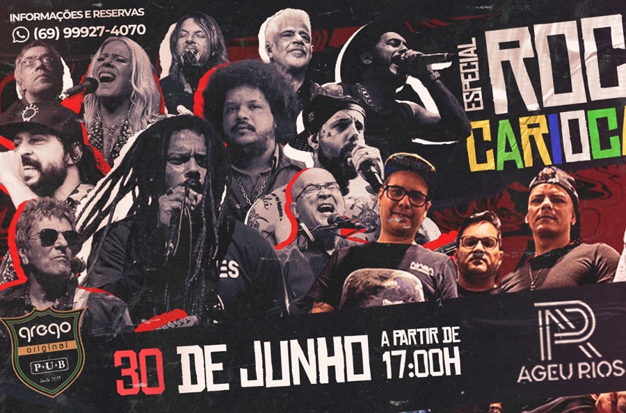 ROCK CARIOCA: Confira a agenda semanal do Grego Original pub