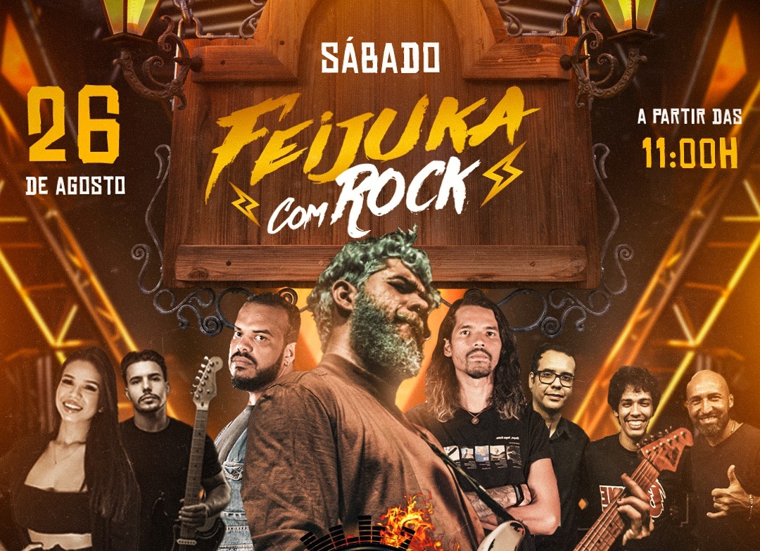 IMPERDÍVEL: Venha conhecer a feijuka com Rock do Grego Original