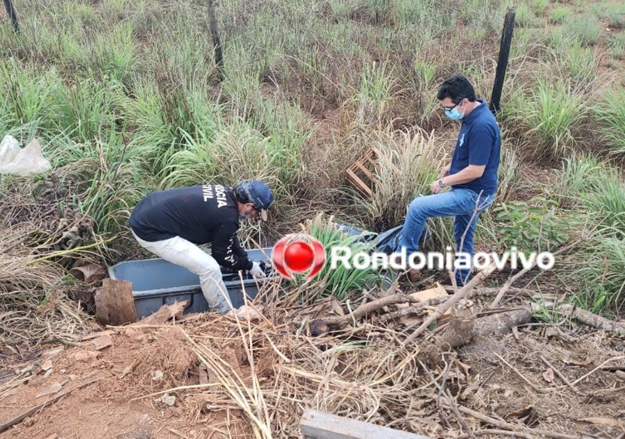 TIRO NA NUCA: Homem que teve o corpo carbonizado usava haste na perna