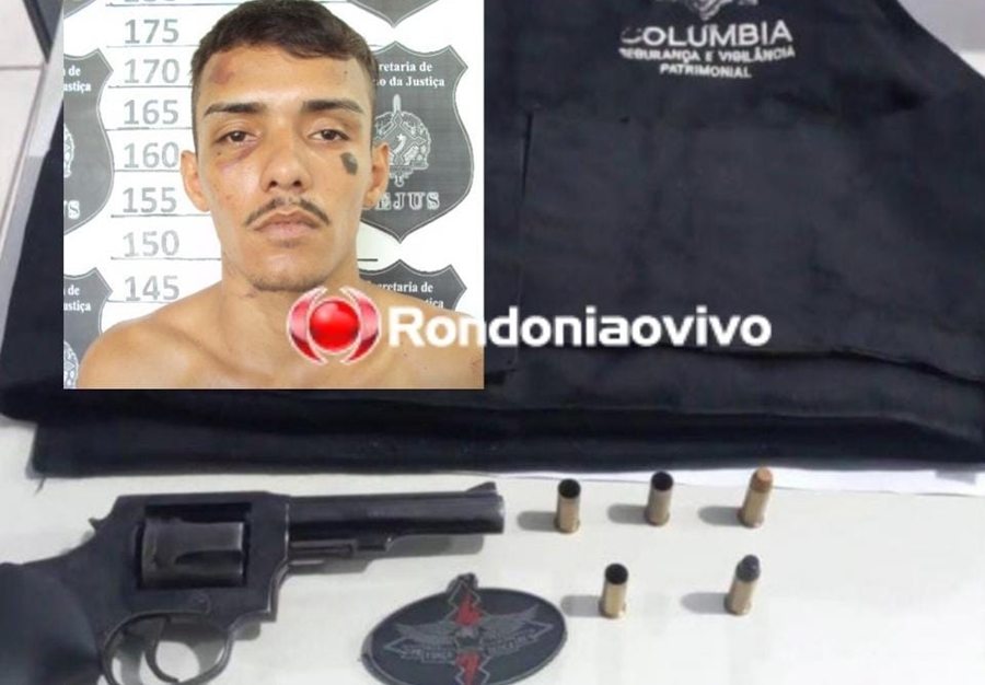 MORAR MELHOR: Operação da PM prende bandido que roubou arma de vigilante em policlínica