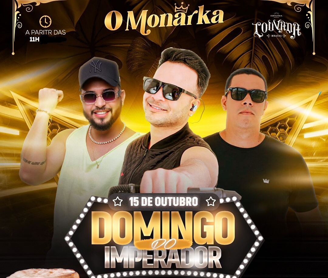 Hoje tem shows do grupo Pagode do Ita, Sátirio de Freitas e Gabriel Parada no O Monarka