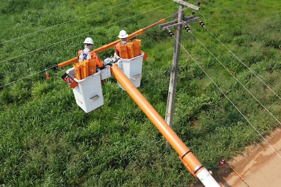 MACHADINHO DO OESTE: Energisa realiza megaoperação de manutenção preventiva