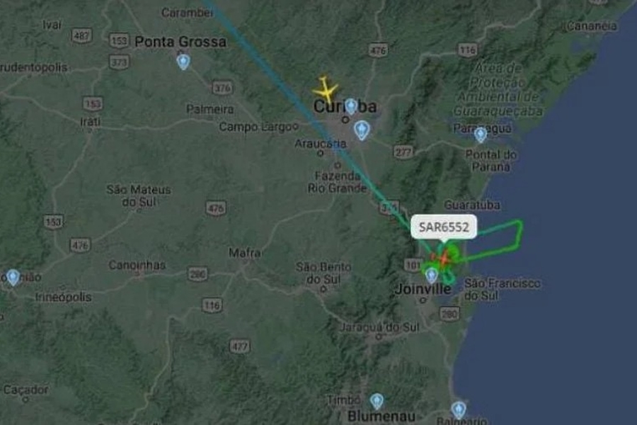 TRAGÉDIA: Avião bimotor cai e deixa dois mortos