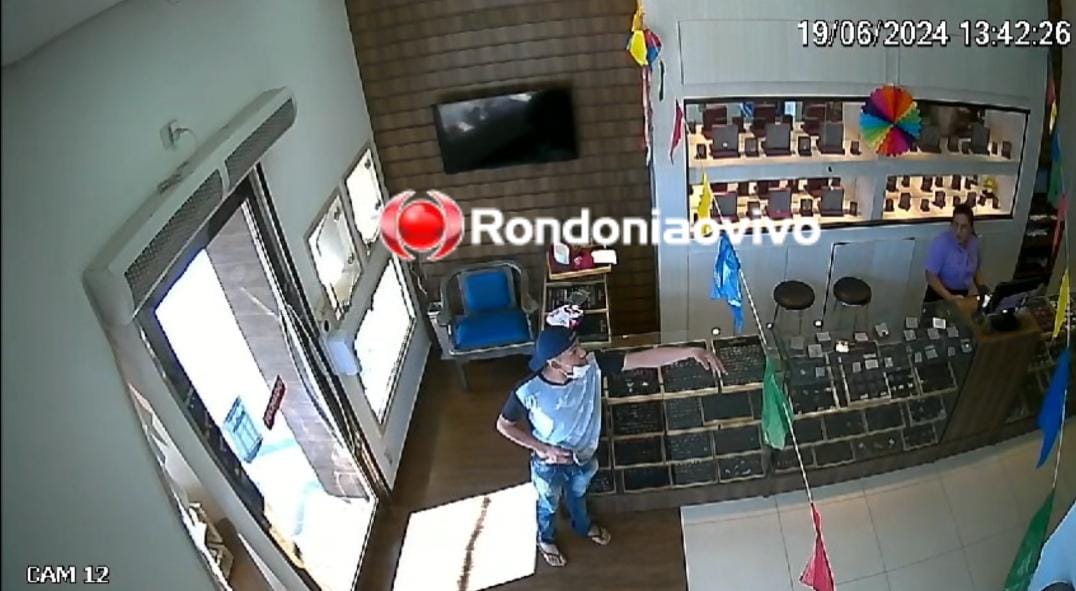 VEJA: Roubo na loja Rommanel foi filmado por câmera de segurança 