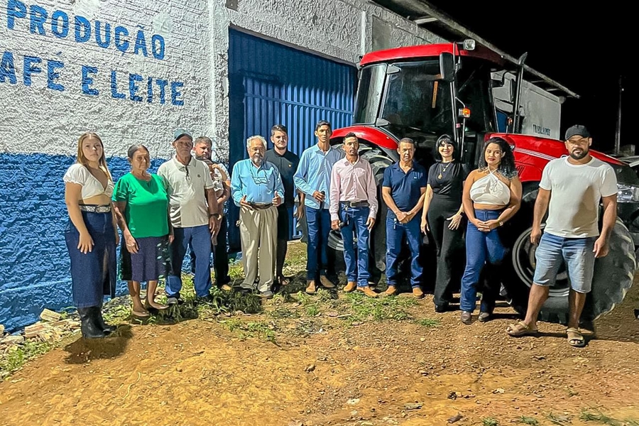 CÁSSIO GOIS: Deputado destina trator para fortalecer agricultura em Machadinho D’Oeste