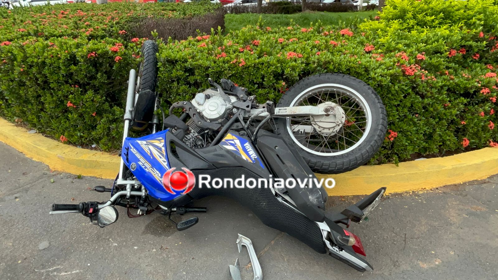 VÍDEO: Acidente na Jorge Teixeira deixa motociclista em estado grave