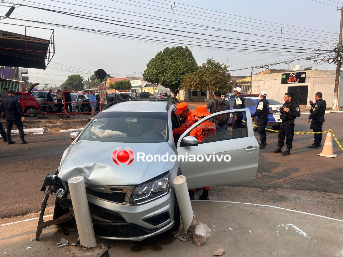 VÍDEO: Grave acidente envolvendo três veículos na Dom Pedro II deixa vítimas 