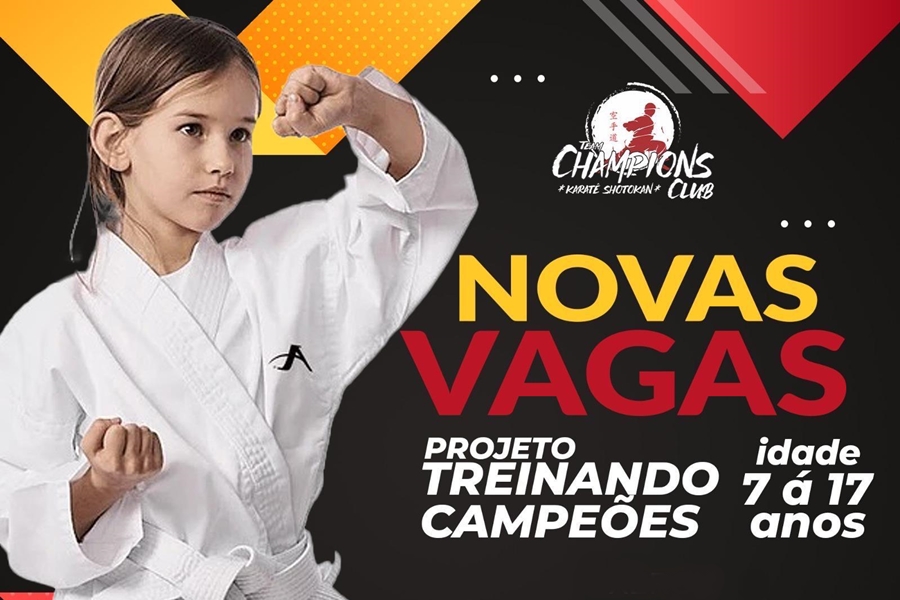 TREINANDO CAMPEÕES: Projeto abre inscrições para crianças e adolescentes em Vilhena