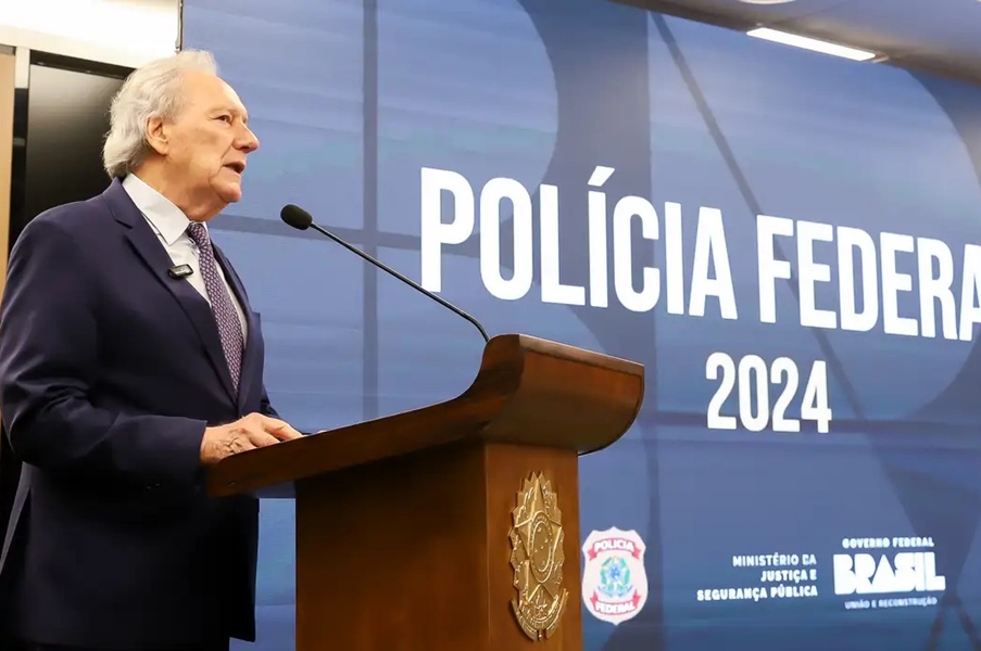 LEVANTAMENTO: PF aumentou em 70% apreensões contra crime organizado, diz Lewandowski