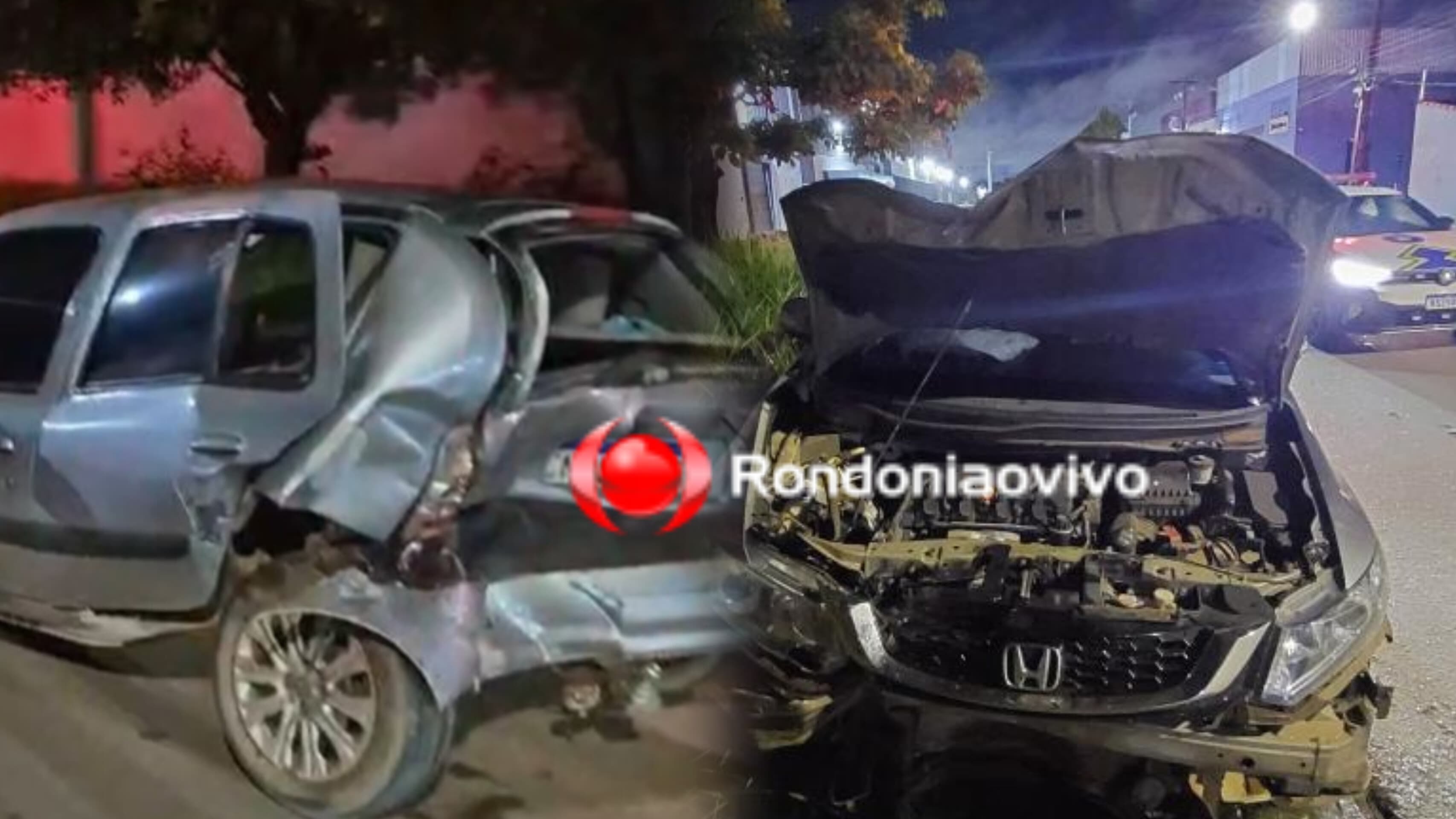 NA PINHEIRO: Empresária de 48 anos fica ferida após bater Honda Civic na traseira de carro parado 