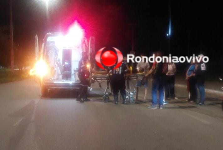 PERDEU O CONTROLE: Condutor de XTZ Crosser sofre vários ferimentos durante acidente na madrugada 