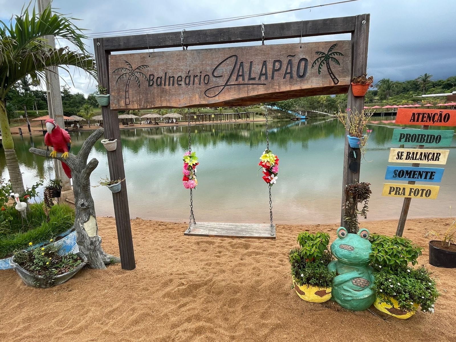 FIM DE SEMANA: Balneário Jalapão é refúgio de lazer e diversão em Porto Velho