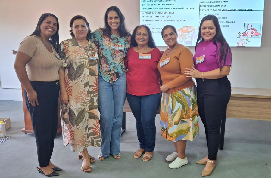 'PRIMEIROS PASSOS': Educadoras participam do lançamento do Programa com foco na Educação Infantil