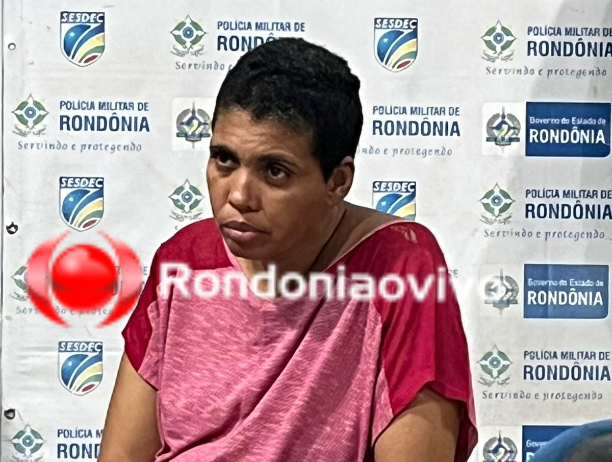 SE ENTREGOU: Acusada de tráfico de drogas chama a PM e diz querer pagar pelo que deve