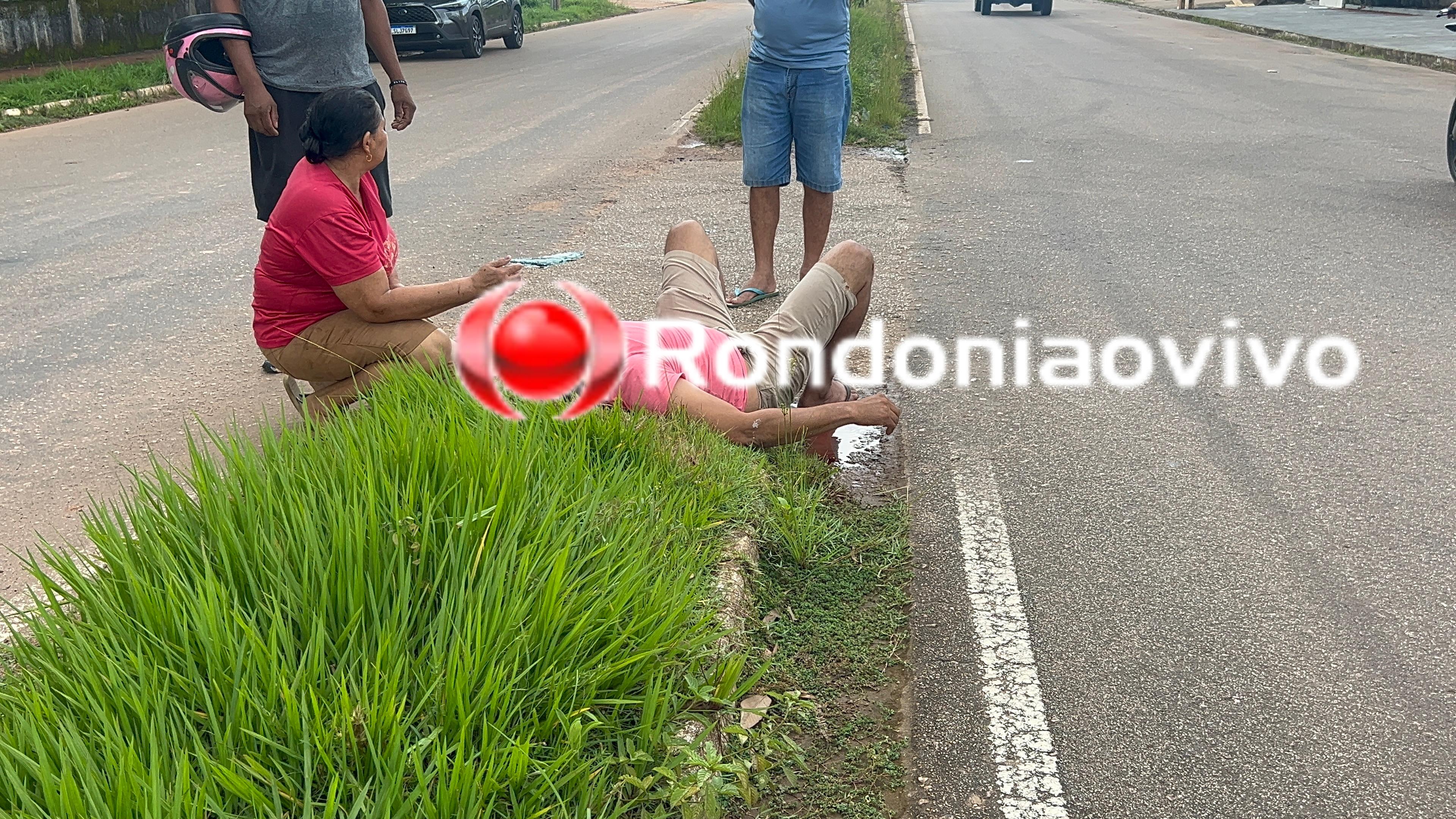 URGENTE: Motorista invade preferencial e provoca grave acidente com motociclista