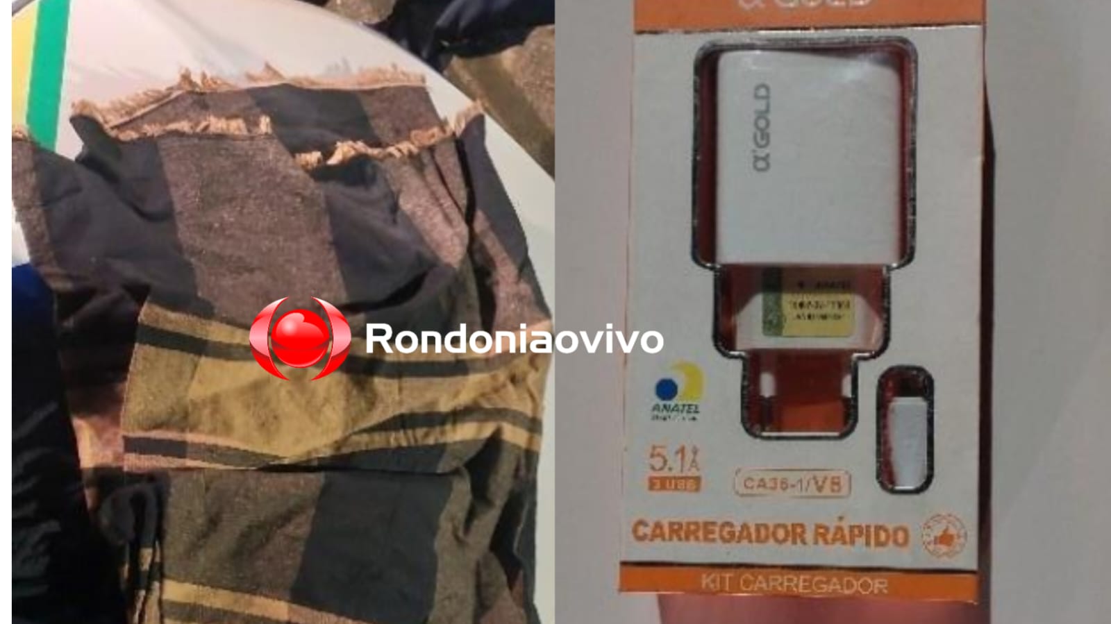 NO CENTRO: Ladrão finge estar dormindo ao se flagrado furtando loja