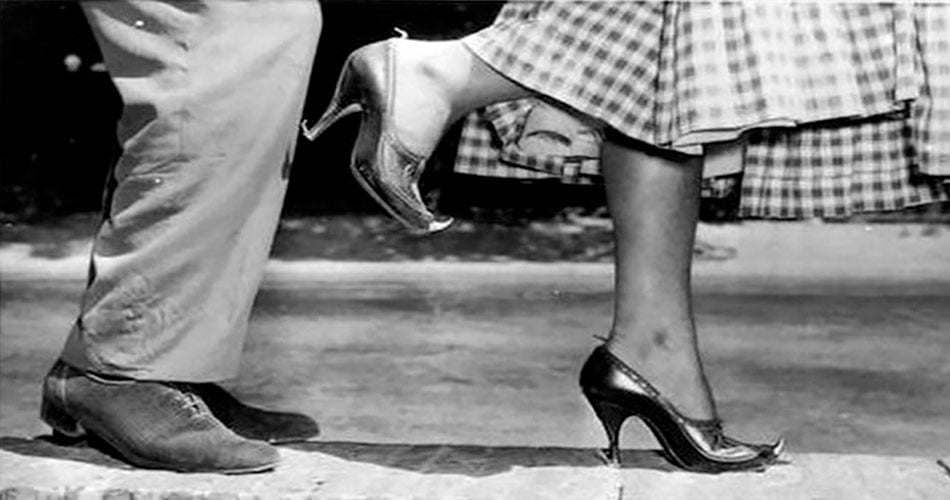 SAPATOS DE DEFESA: Os sapatos contra assediadores da Itália de 1955 