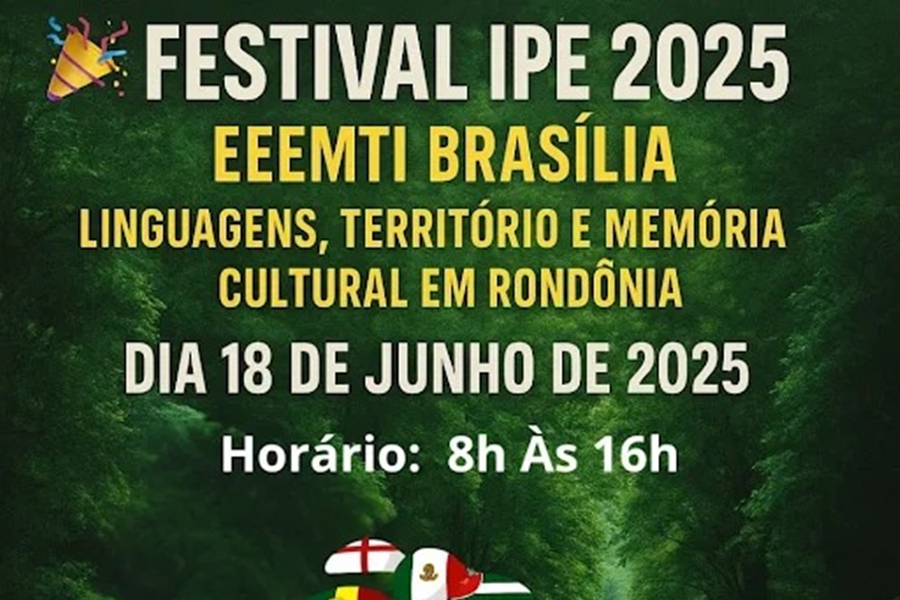 TRADIÇÃO CULTURAL: Escola Brasília organiza a edição 2025 do Festival IPE