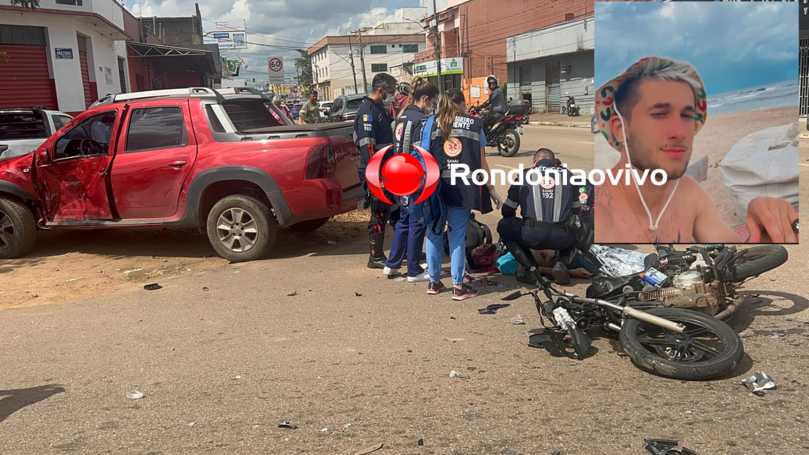 SEGUNDA MORTE: Identificado motociclista que morreu após condutora de Oroch avançar 