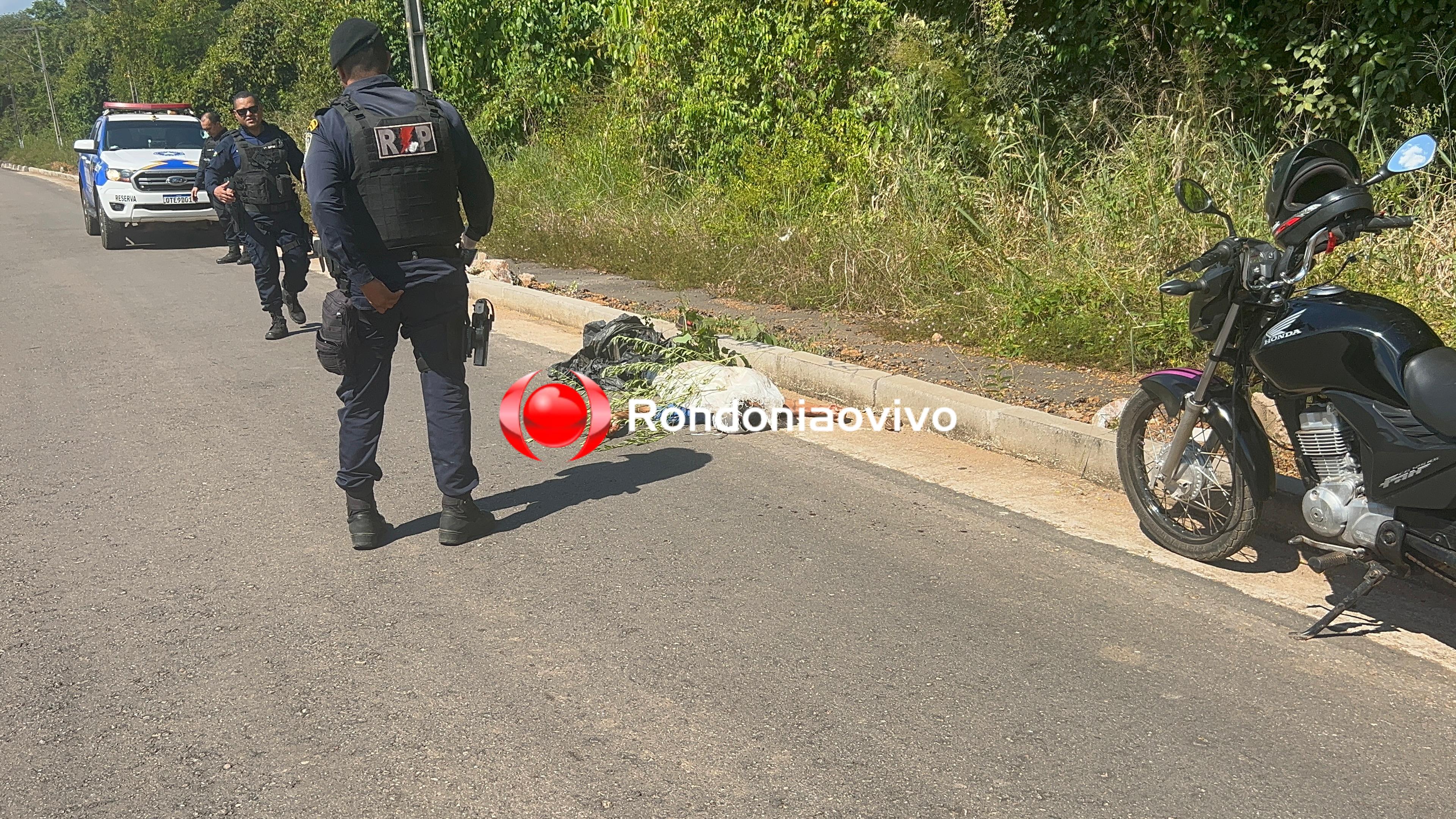 INDO TRABALHAR: Ciclista é executado a tiros na Estrada Santo Antonio