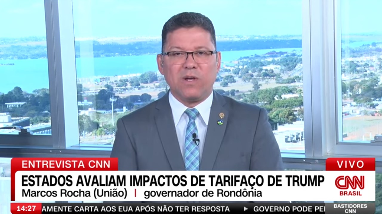 ESCANTEADO: Marcos Rocha admite à CNN que Bolsonaro não é mais seu apoiador em Rondônia