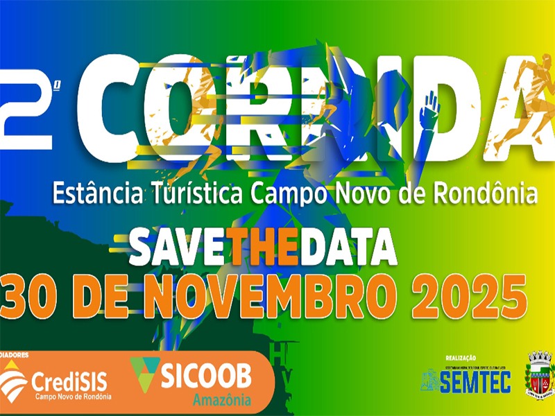 CAMPO NOVO: ‘2ª Corrida Estância Turística’ está com inscrições abertas