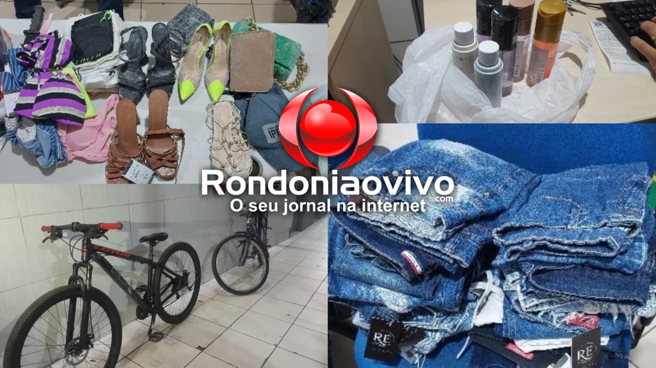 VÍDEO: Criminosos são presos após furtos com arrombamento em loja e padaria