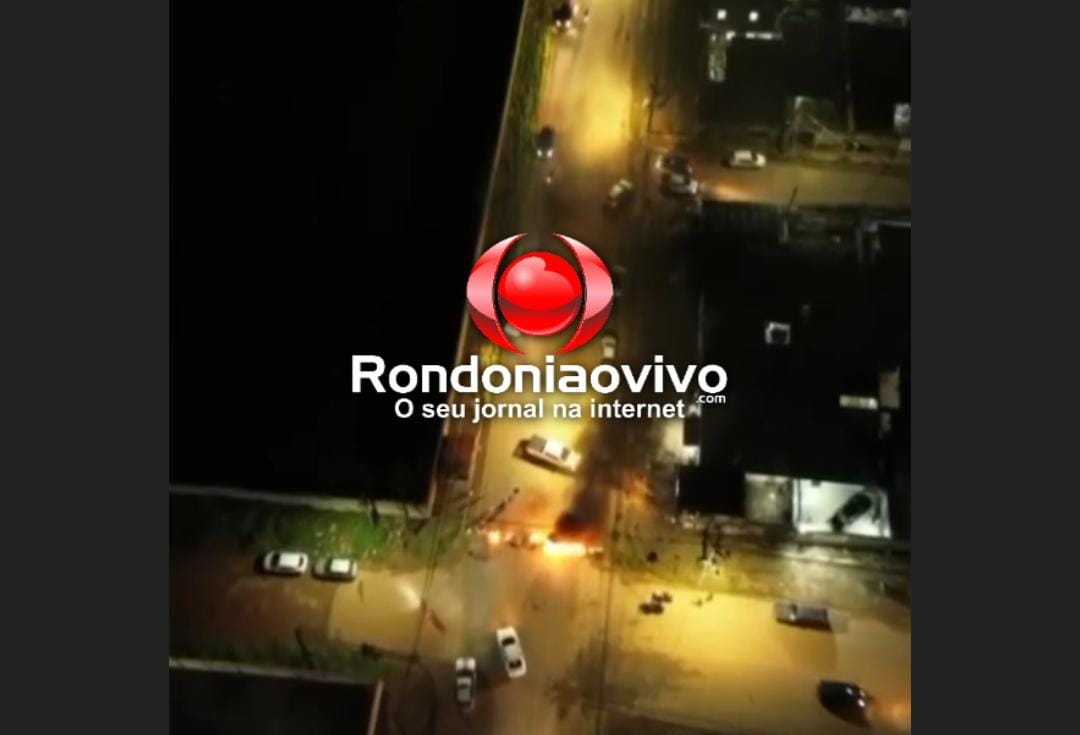 VÍDEO: Protesto termina com quatro presos por incêndio e perigo a terceiros