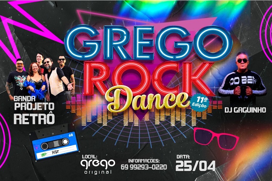  FLASHBACK: Concorra a ingressos para o Grego Rock Dance 11ª edição  