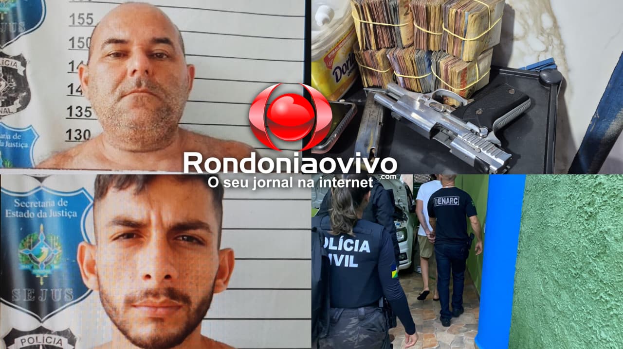 DESMAME: 'Polegar' e 'Gil' estão entre os presos de operação contra o tráfico de drogas