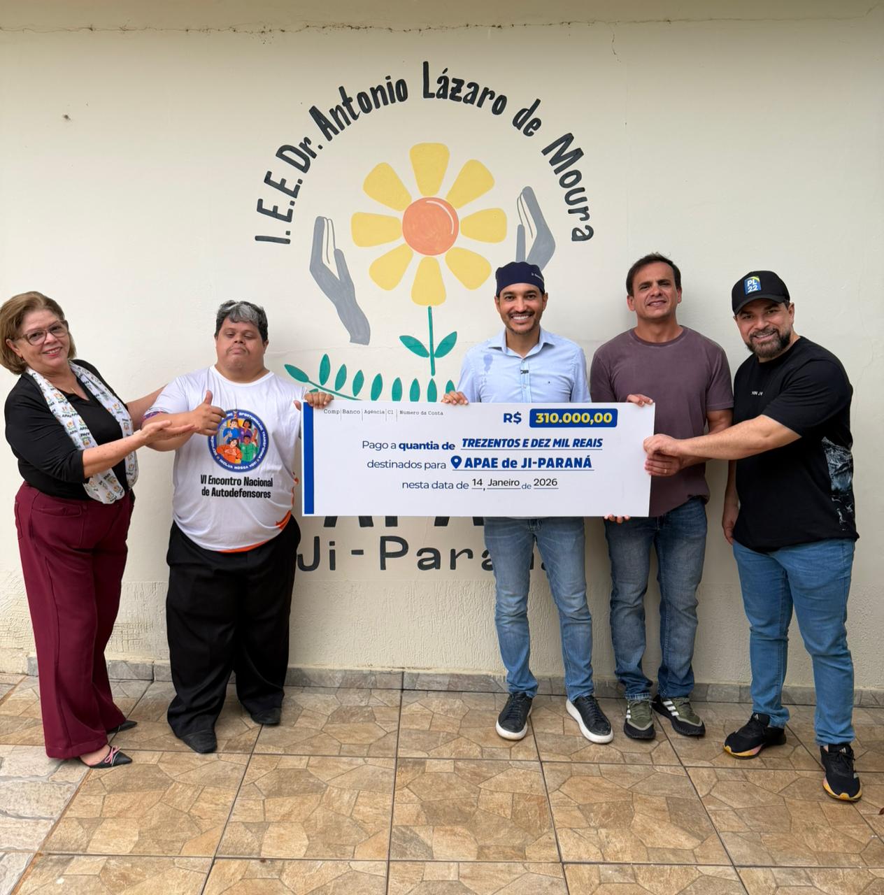 DR. FERNANDO MÁXIMO: Deputado destina R$ 310 mil para a APAE de Ji-Paraná