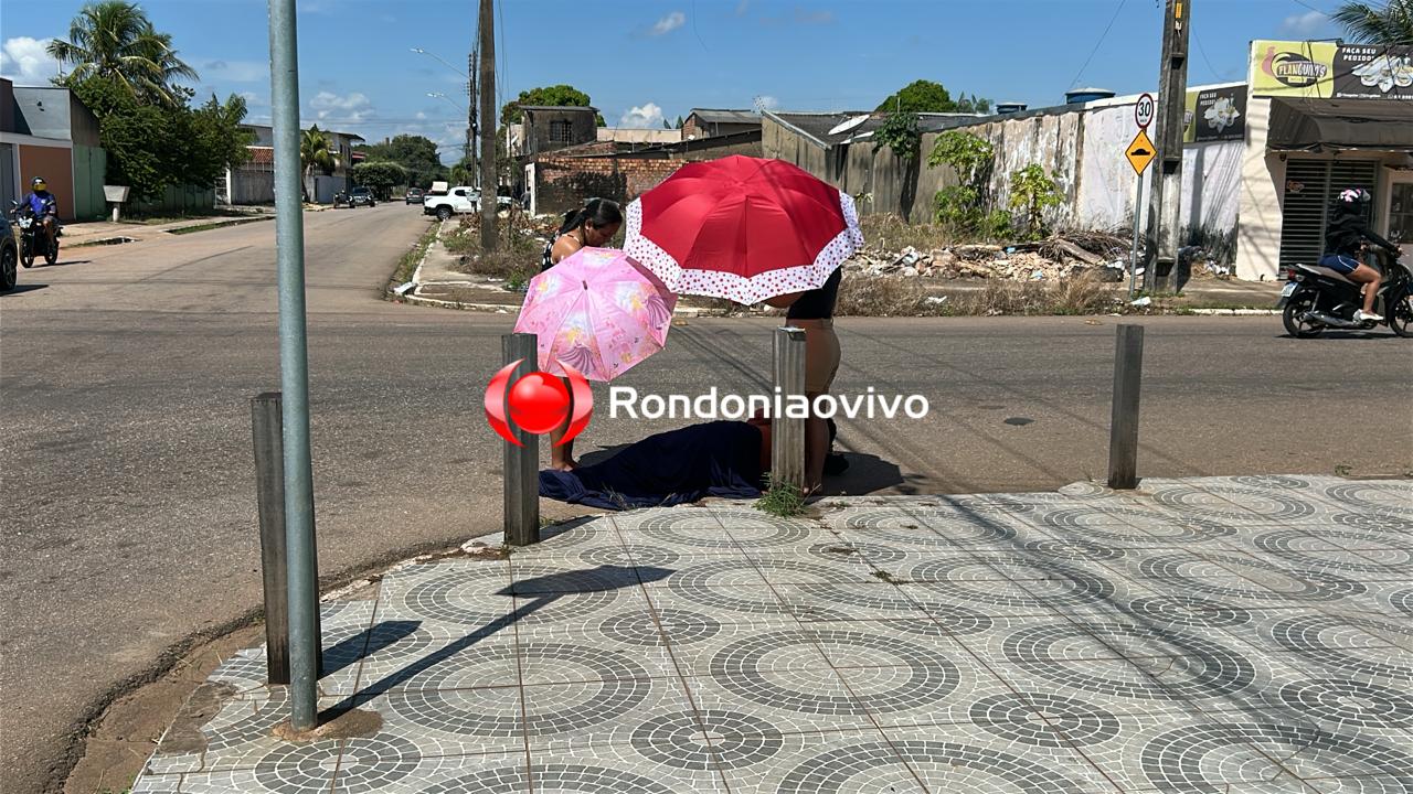 VÍDEO: Condutor de Mobi branco foge após atropelar gravemente motociclista