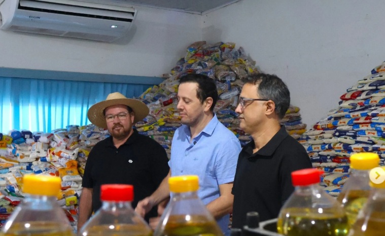 EXPOVILHENA: Evento arrecada mais de 13 toneladas de alimentos para famílias e entidades