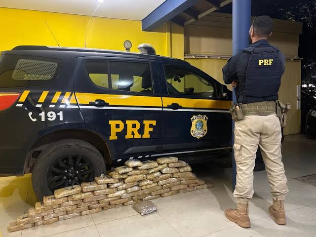 SEM SAÍDA: PF prende traficante que arrastou PRF na BR-364 e abandonou 38 kg de droga