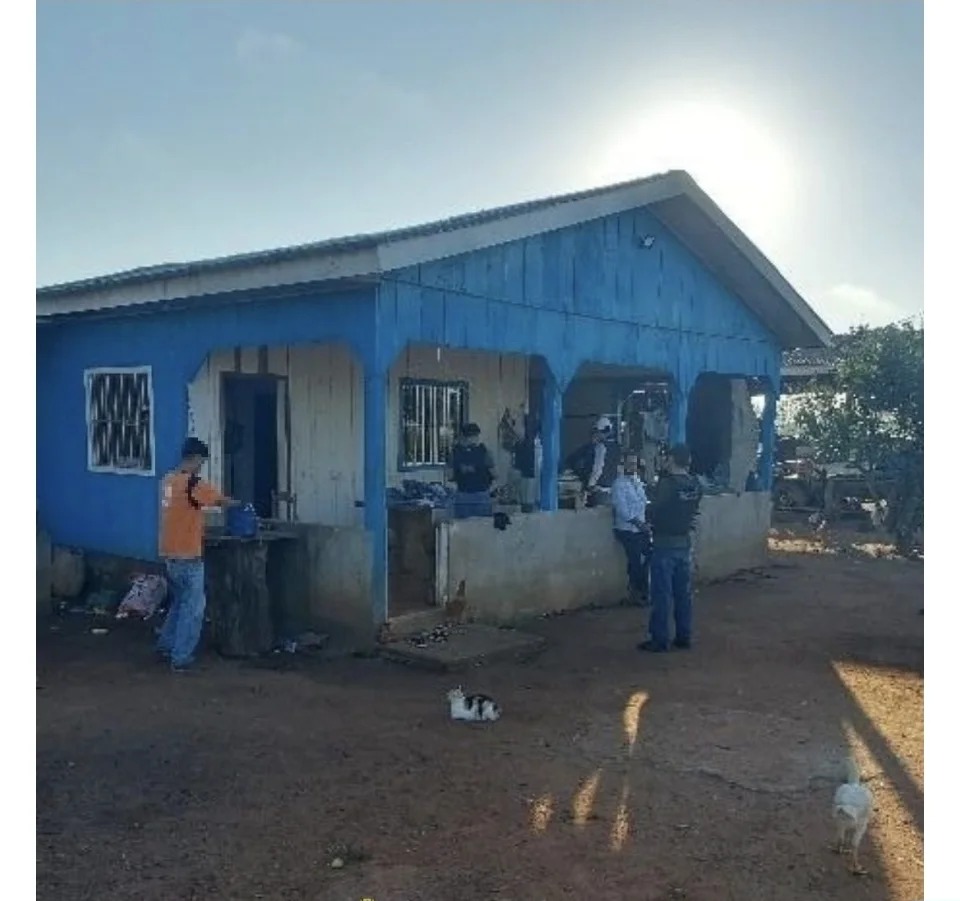EM CABIXI:  Polícia captura irmãos foragidos e apreende arsenal de munições na zona rural