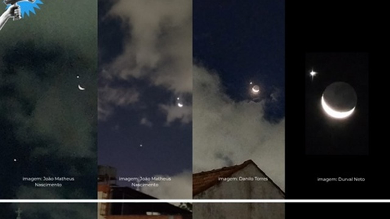 OLHE PARA O CÉU: Alinhamento raro de planetas continua no céu e pode ser visto hoje e amanhã 