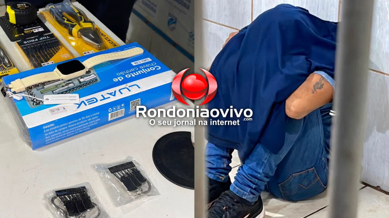 PERSEGUIDO: Ladrão é preso após arrastão no Mercado Central