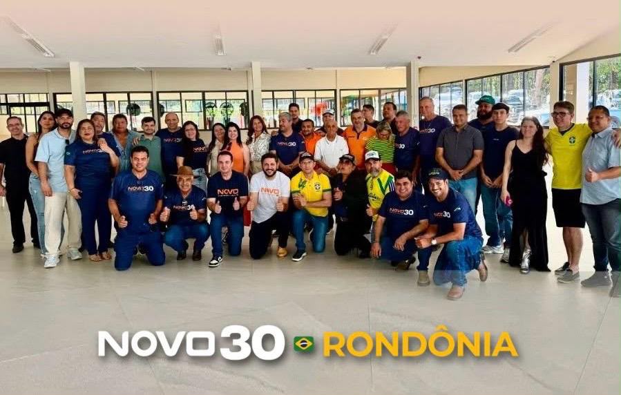 EM RONDÔNIA: Partido Novo traça estratégia e mira até quatro cadeiras na Assembleia