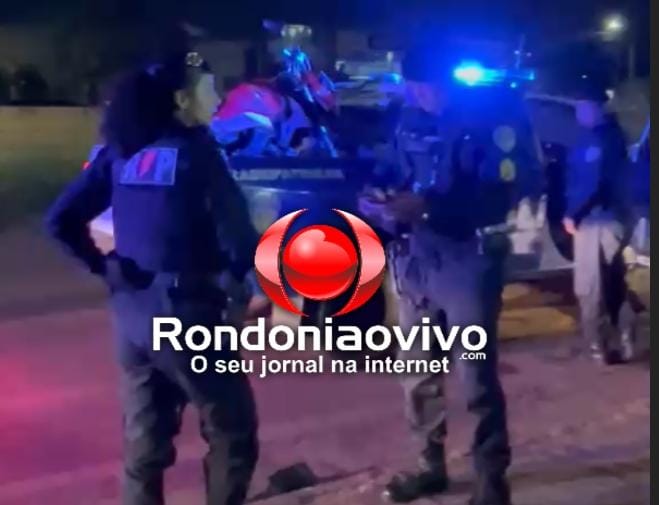 VÍDEO: Intensa perseguição é registrada após dupla com droga fugir em moto