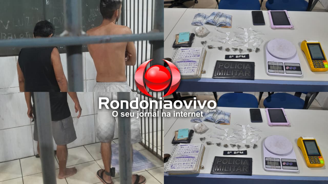 VÍDEO: Adolescente corre para dentro de comércio e três são presos por tráfico