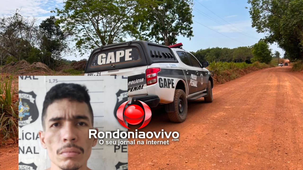 VÍDEO: Membro de facção criminosa foge de presídio em Porto Velho