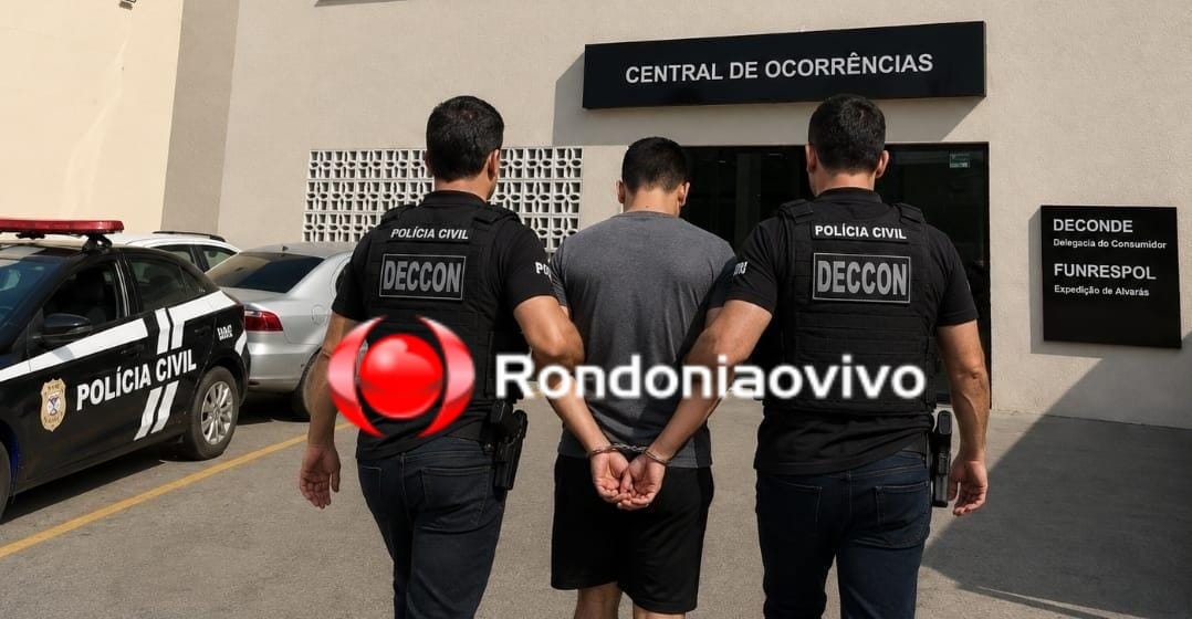 FALSO EMBARQUE: PC prende acusado de fraudar venda de passagens aéreas em Porto Velho