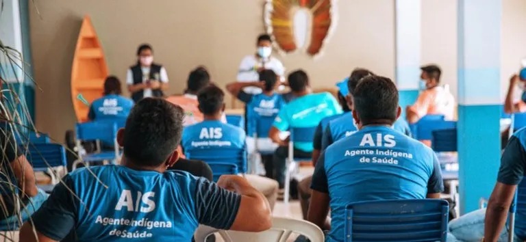 VIGILÂNCIA AMBIENTAL: Agentes indígenas de saneamento são capacitados para usar a plataforma