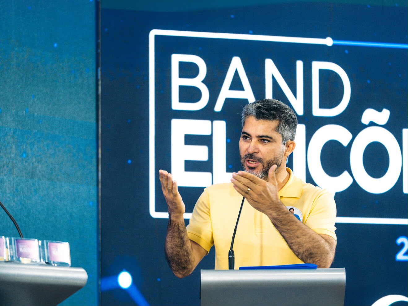 MARCOS ROGÉRIO: 'Nós temos tudo pra dar certo', diz candidato em debate da Band