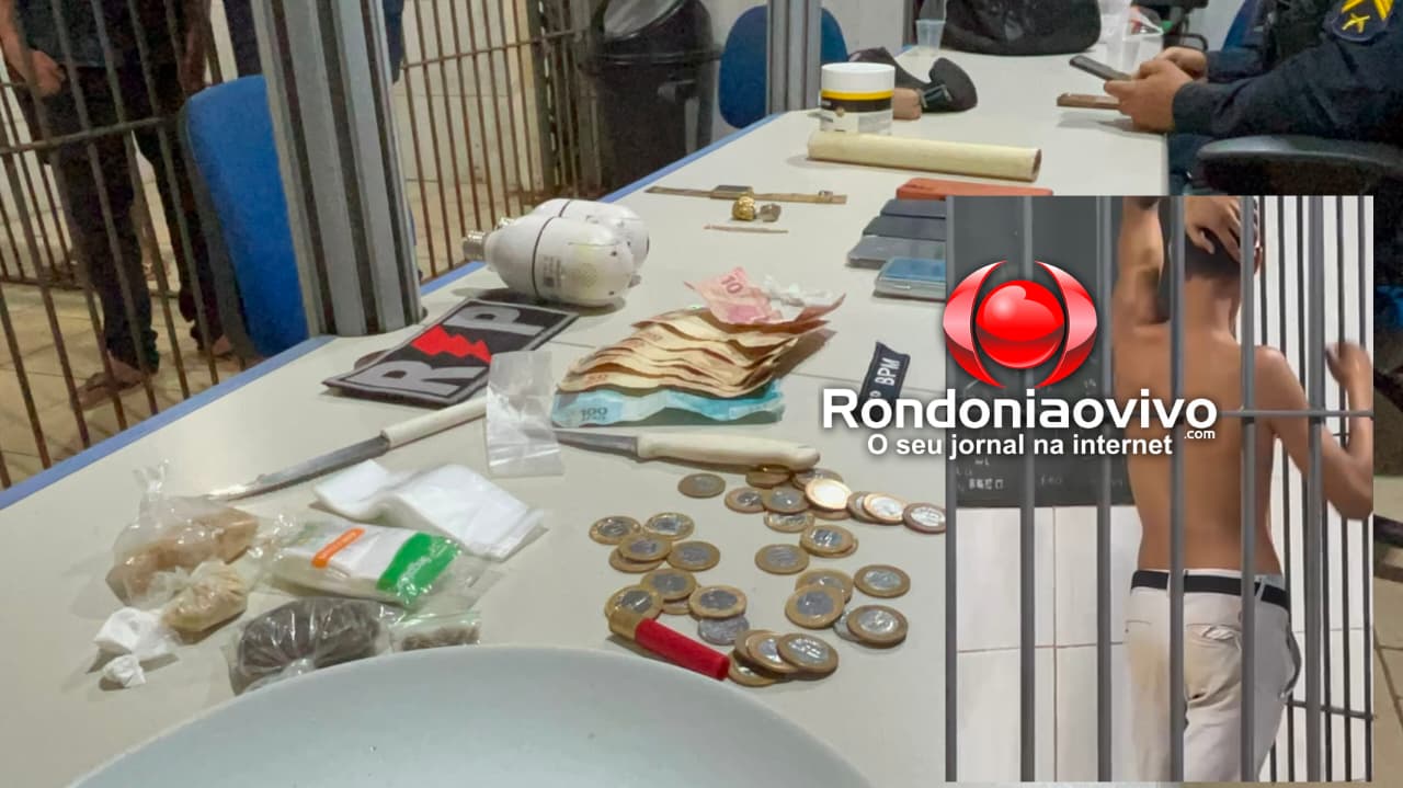 NA ITATIAIA: Acusado de tráfico sai correndo ao ver a PM, mas não escapa da prisão